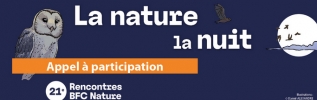 21ème rencontre BFC nature, l'appel à participation est lancé